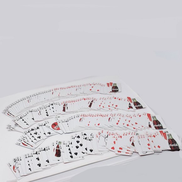 Vintage Coca Cola Playing Cards 4 Full Decks Polar Bear  1998 Game Night Collect - Picture 5 of 12